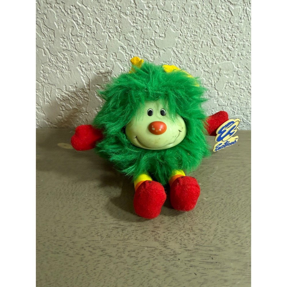 Vintage 1983 Rainbow Brite 12" Sprite Green Lucky Plush Stuffed Mattel Hallmark
